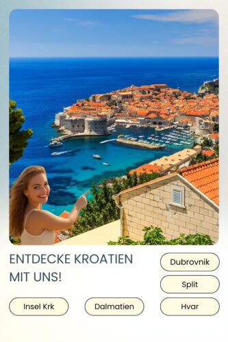 Entdecke Kroatien 2026 mit uns: Günstige Reiseführer, Packlisten, Badeschuhe gegen Seeigel, Sprachhelfer, kroatische Rezepte & mehr – alles für jeden Geldbeutel! Beste Deals & Ideen in meiner Amazon-Liste. Spar-Tipps inklusive!